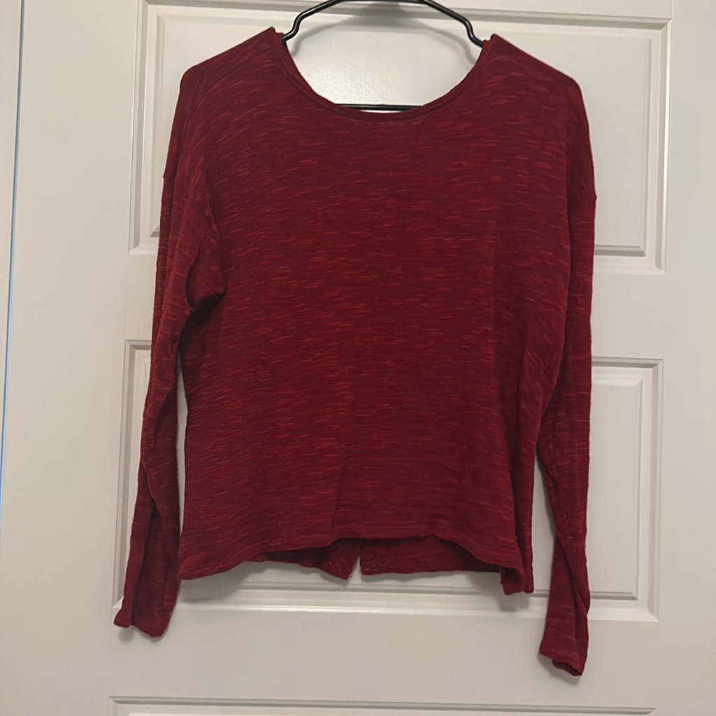 Buttoned Down Back Sweater